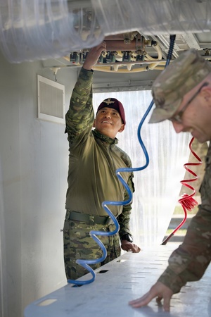 U.S. Army Sgt. 1st Class Lauran Yarber HIMARS Interview