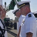 USS Carl Vinson (CVN 70) conducts dress uniform inspection