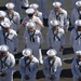 USS Carl Vinson (CVN 70) conducts dress uniform inspection
