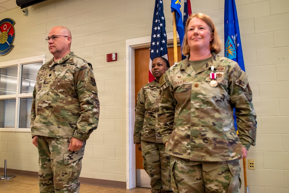 Major Ferrari assumes command of 121st FSS