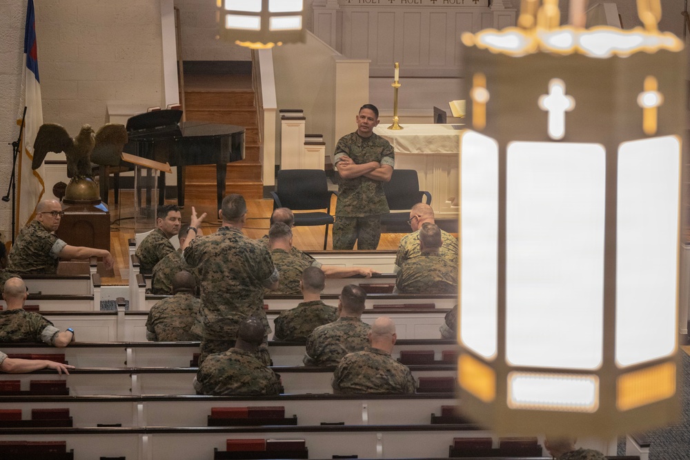 SMMC hosts chaplain town hall on Camp Lejeune