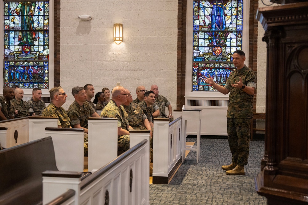 SMMC hosts chaplain town hall on Camp Lejeune