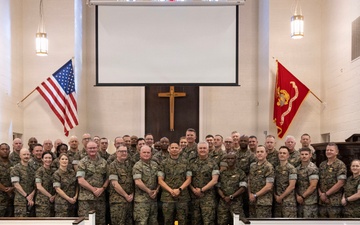 SMMC hosts chaplain town hall on Camp Lejeune
