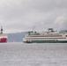 U.S. Coast Guard Cutter Polar Star (WAGB 10) transits the Puget Sound enroute to Coast Guard Base Seattle following a 146-day Antarctic deployment in support of Operation Deep Freeze, April 13, 2026.
