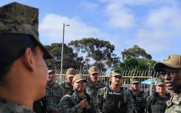 USS Carl Vinson (CVN 70) hosts US Pacific Fleet master chief
