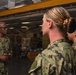 USS Carl Vinson (CVN 70) hosts US Pacific Fleet master chief