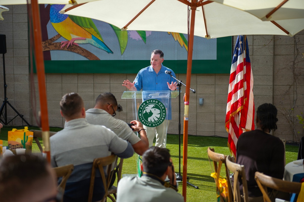 Rear Adm. Zerr Speaks at the Sailor of the Year Breakfast