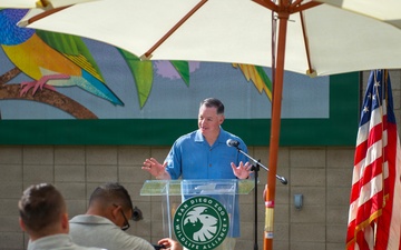 Rear Adm. Zerr Speaks at the Sailor of the Year Breakfast