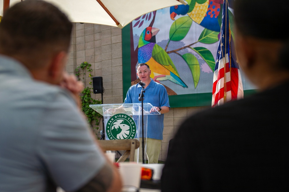 Rear Adm. Zerr Speaks at the Sailor of the Year Breakfast