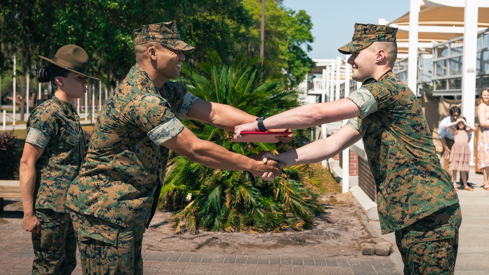 Cpl. Dakota Dodd Reenlistment Ceremony