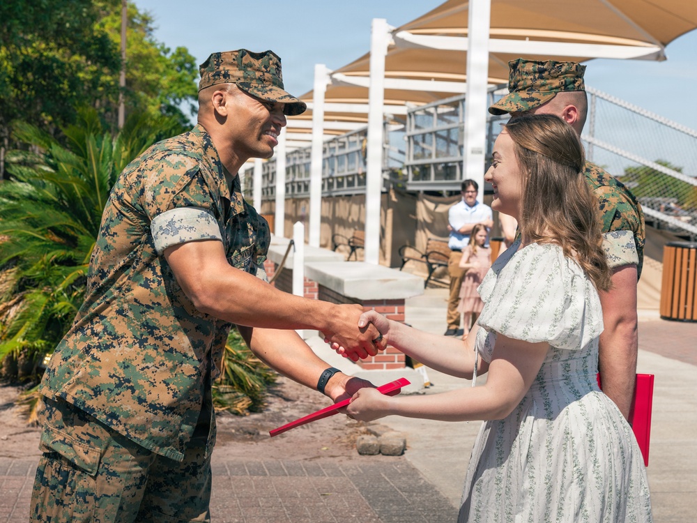 Cpl. Dakota Dodd Reenlistment Ceremony