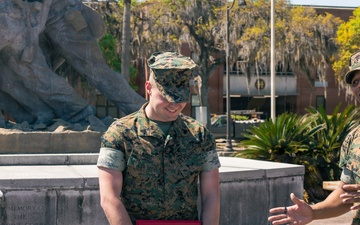 Cpl. Dakota Dodd Reenlistment Ceremony
