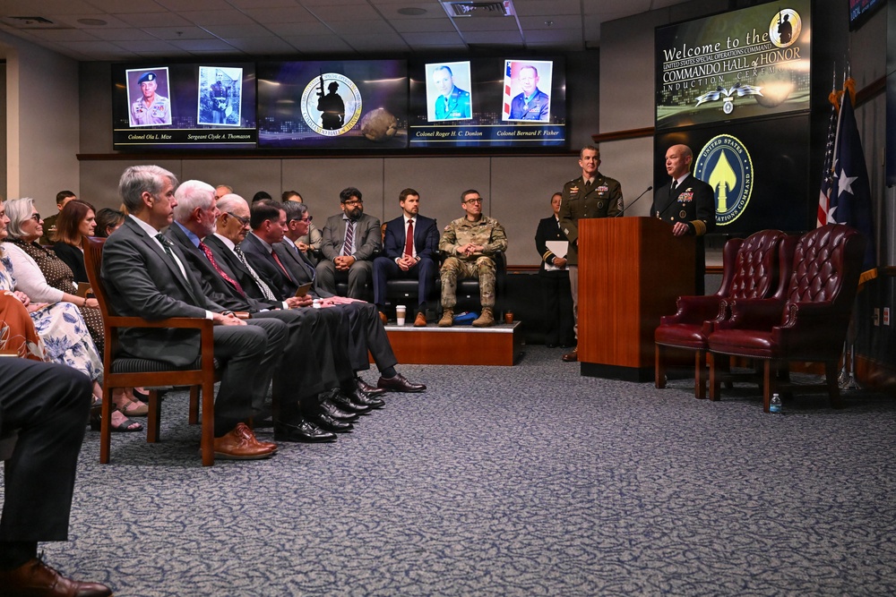 USSOCOM marks 39th Anniversary with Commando Hall of Honor Induction