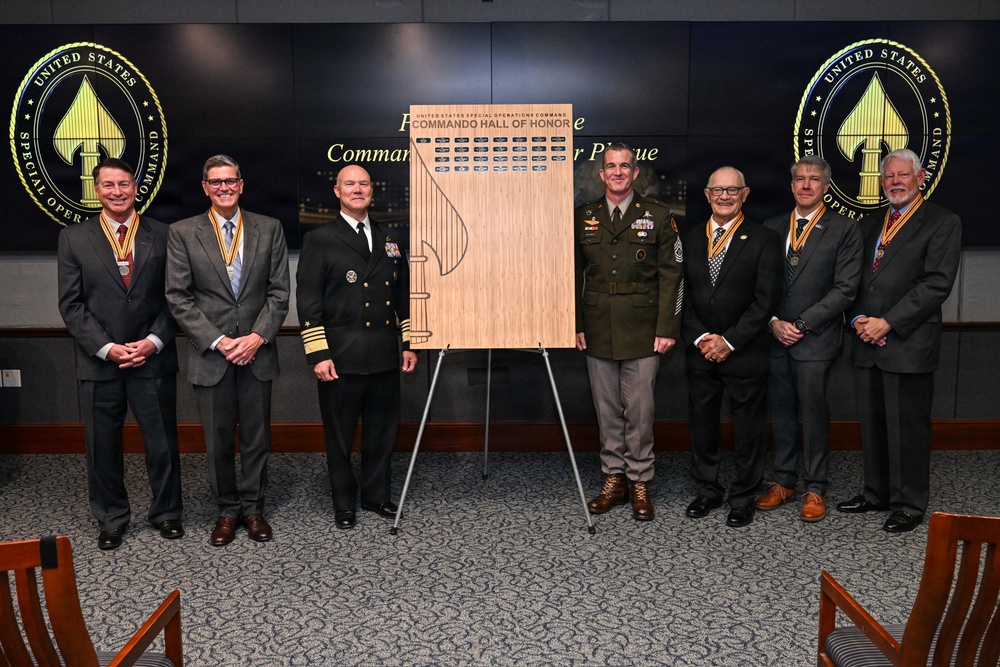 USSOCOM marks 39th Anniversary with Commando Hall of Honor Induction