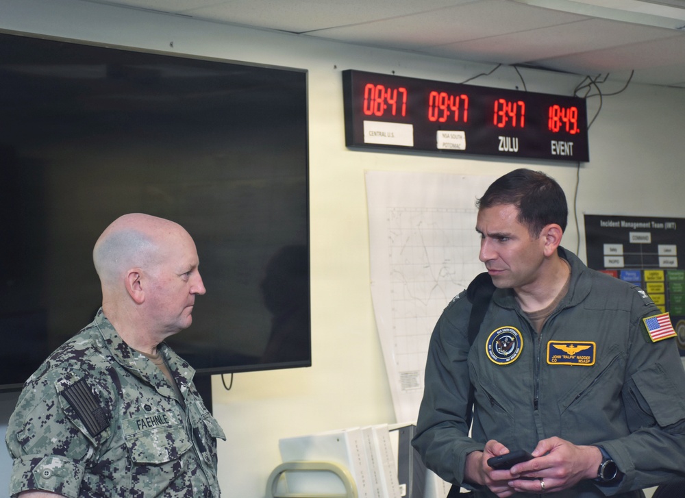 NDW Commandant Support HURREX from NSF Dahlgren EOC