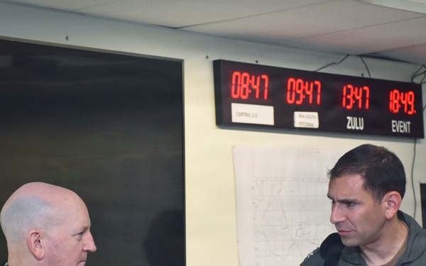 NDW Commandant Support HURREX from NSF Dahlgren EOC