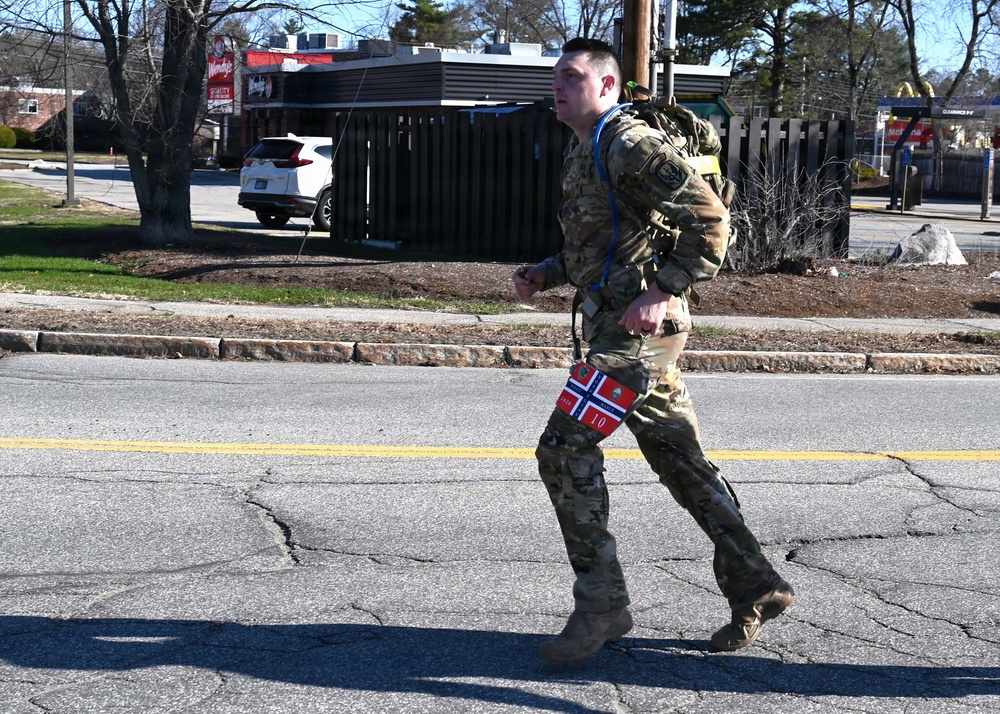NH National Guard hosts 18.6-mile Norwegian Foot March