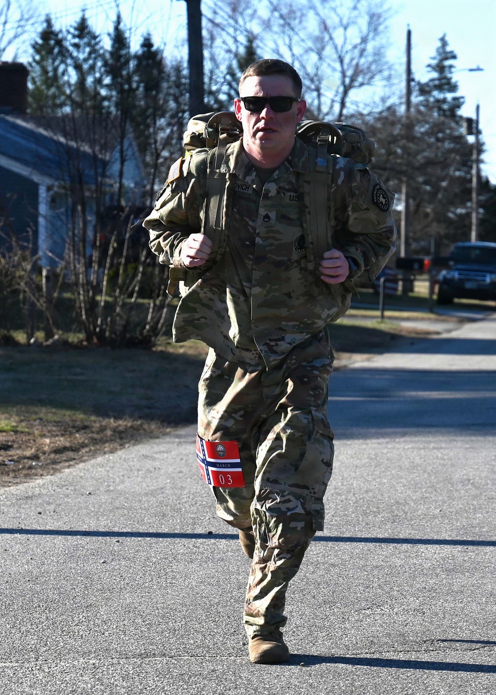 NH National Guard hosts 18.6-mile Norwegian Foot March