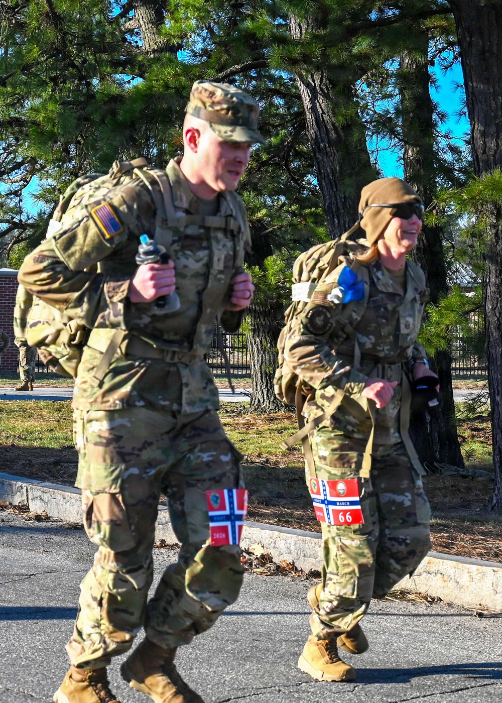 NH National Guard hosts 18.6-mile Norwegian Foot March