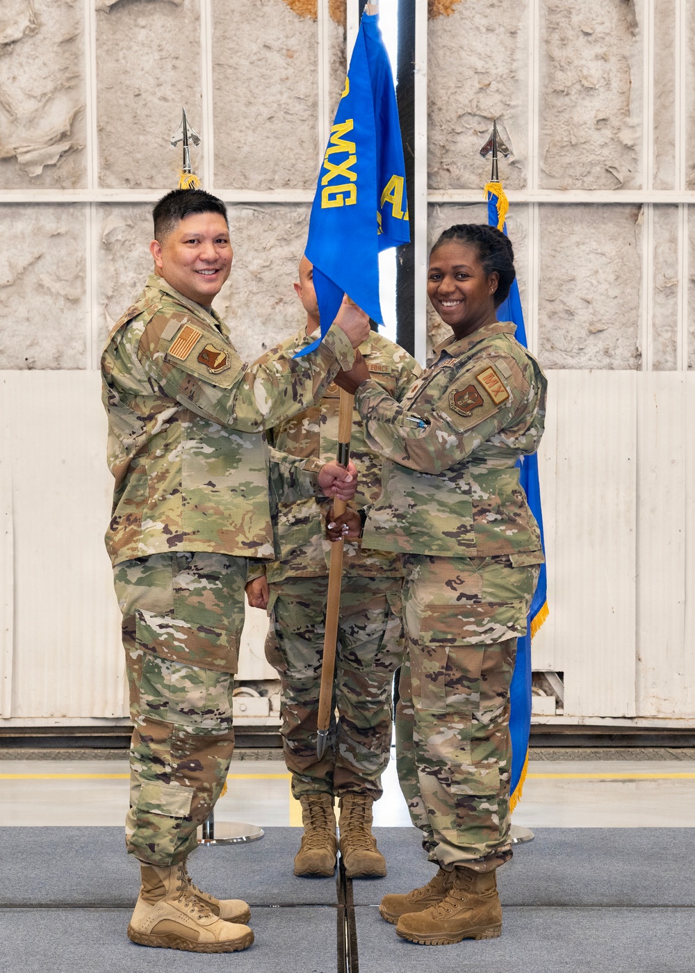 Major Peters-Wagenius Assumes Command of 940th AMXS