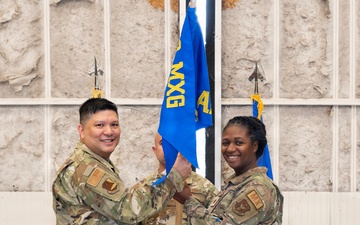 Major Peters-Wagenius Assumes Command of 940th AMXS