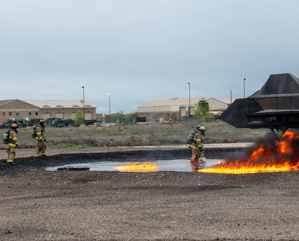 366th CES Live Fire Training