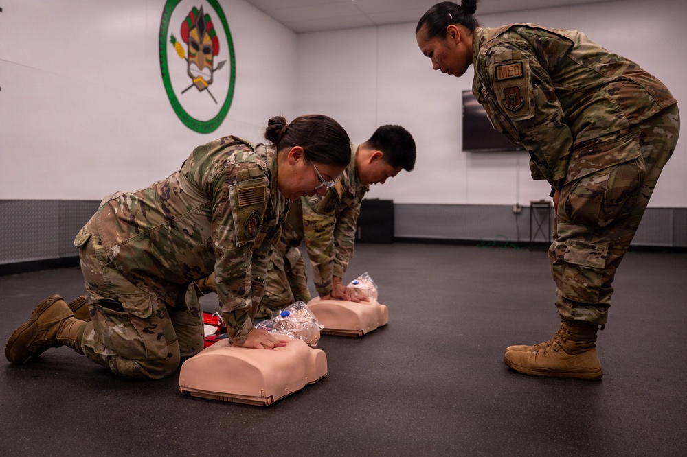 624th strengthens lifesaving readiness with CPR training