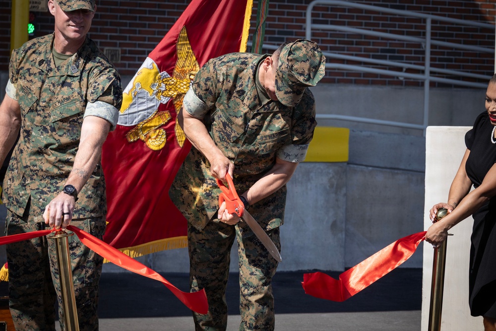 SMMC Ruiz attends Camp Lejeune Class II Logistics Facility ribbon cutting