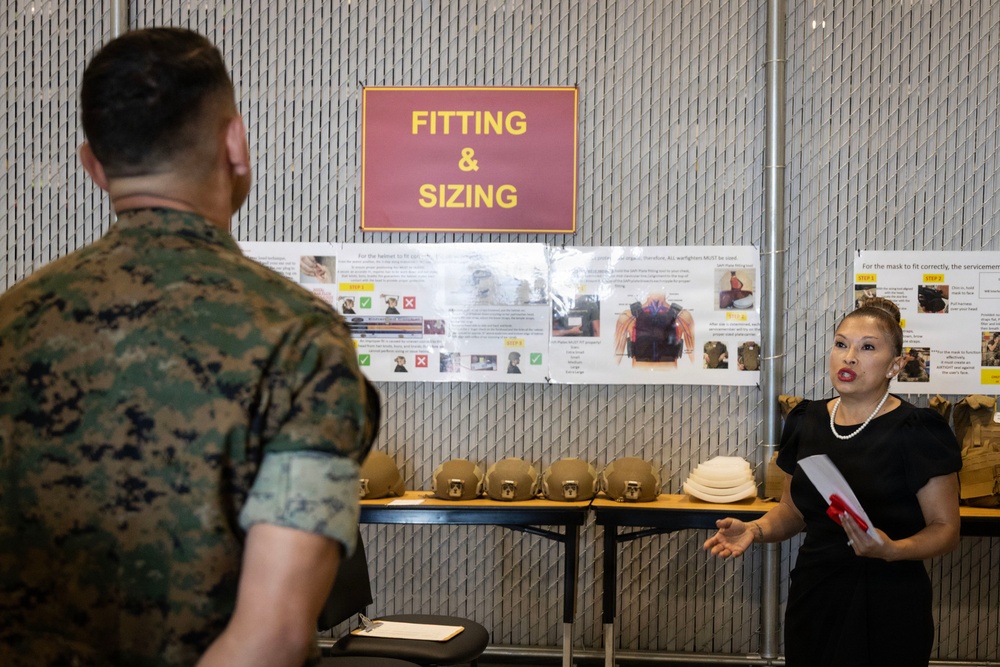SMMC Ruiz attends Camp Lejeune Class II Logistics Facility ribbon cutting