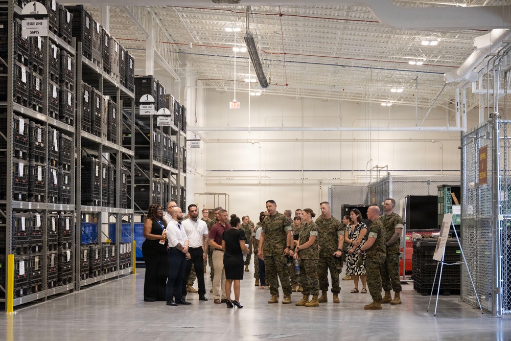 SMMC Ruiz attends Camp Lejeune Class II Logistics Facility ribbon cutting