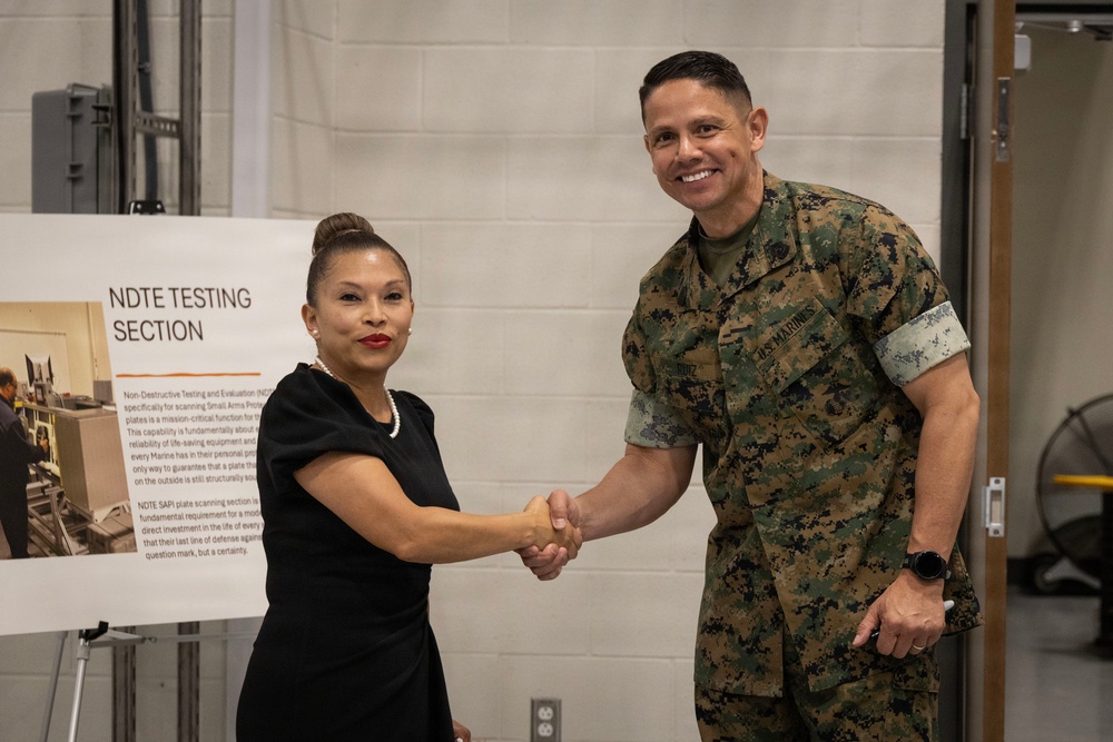 SMMC Ruiz attends Camp Lejeune Class II Logistics Facility ribbon cutting