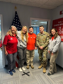Deployed for Recovery Efforts
