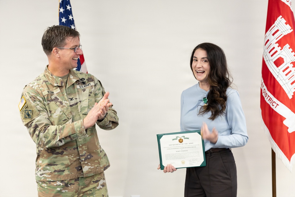 Mary Ensogna Receives Award