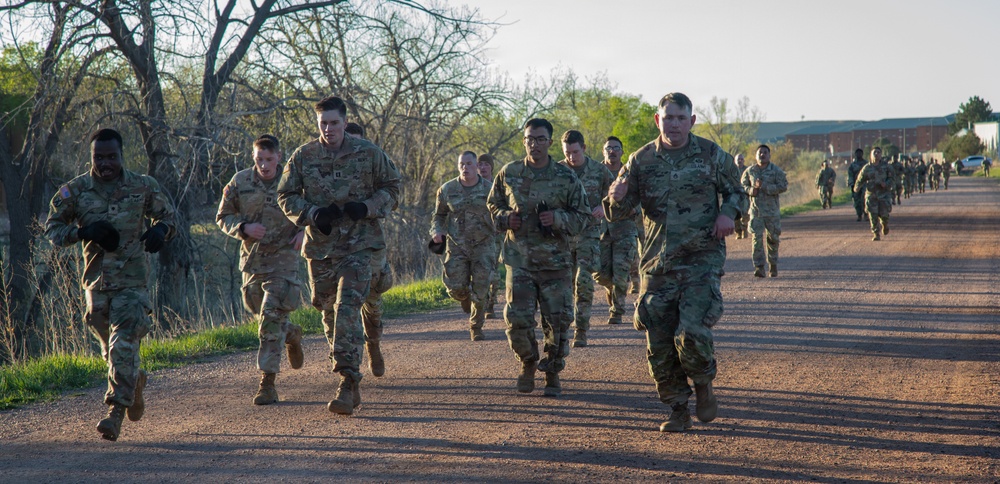 Fort Carson Newcomers PT Event