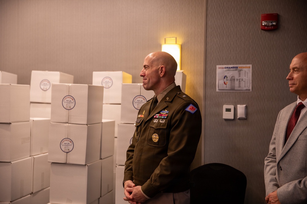Fort Smith Chamber of Commerce Thanks Arkansas Guard members with JTF-DC