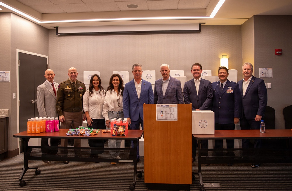 Fort Smith Chamber of Commerce Thanks Arkansas Guard members with JTF-DC