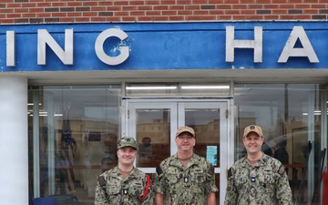 The 17th Master Chief Petty Officer of the Navy (MCPON) Visits Officer Training Command Newport (OTCN)