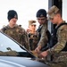 The 5th Security Forces Squadron exchanges job knowledge with the Army’s 816th Military Police Company during joint training