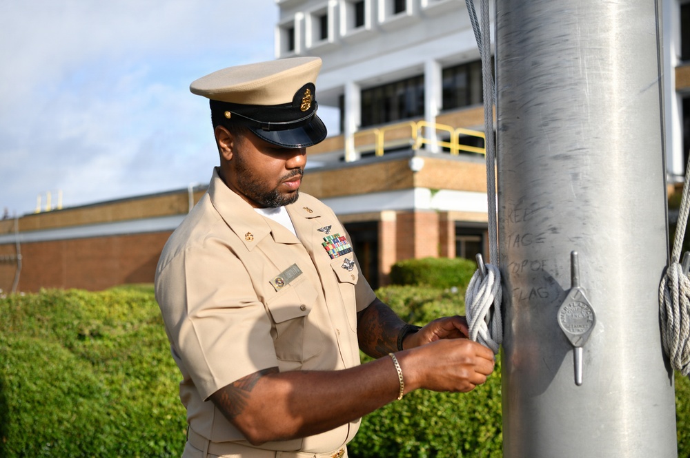 NMRTC Pensacola held 133rd Chief Petty Officer Ceremony at Naval Hospital Pensacola