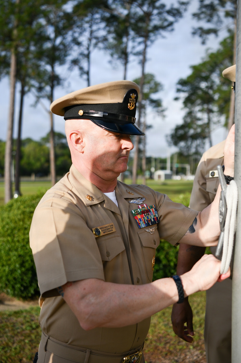 NMRTC Pensacola held 133rd Chief Petty Officer Ceremony at Naval Hospital Pensacola
