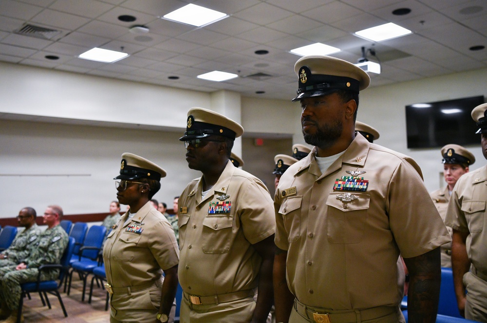 NMRTC Pensacola held 133rd Chief Petty Officer Ceremony at Naval Hospital Pensacola