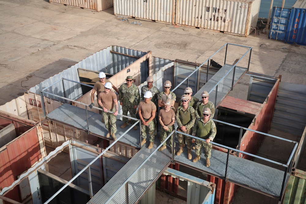 Seabees Enhance Training Infrastructure in Senegal Ahead of Obangame Express 2026