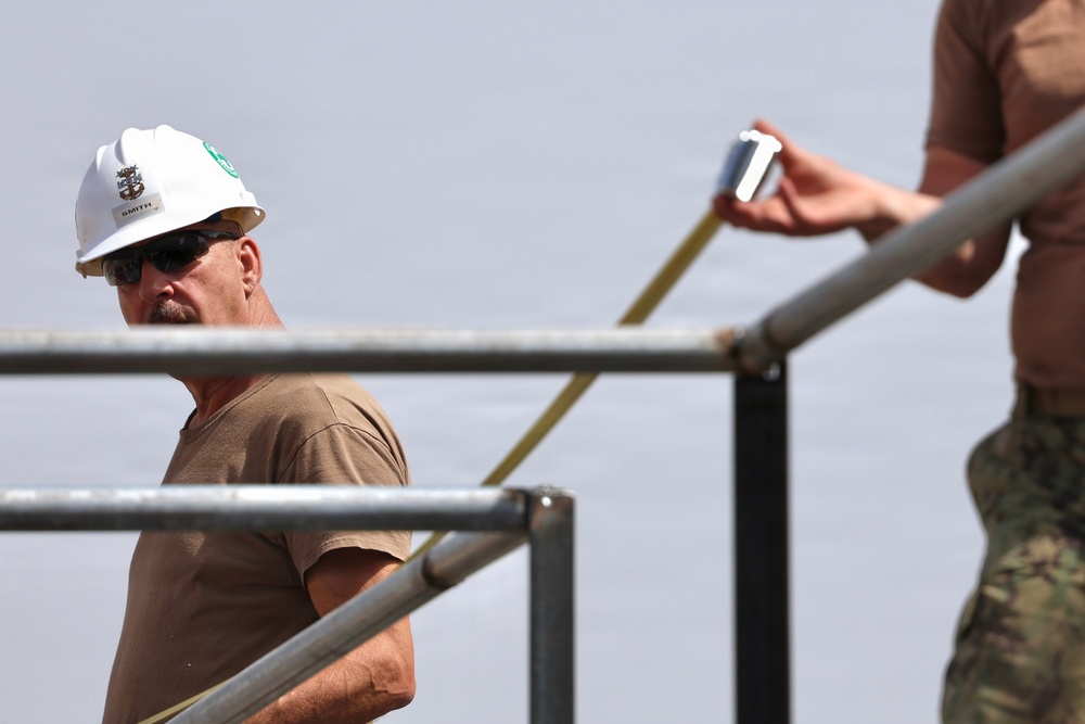 Seabees Enhance Training Infrastructure in Senegal Ahead of Obangame Express 2026