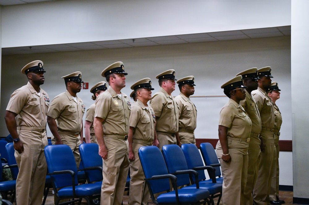 NMRTC Pensacola held 133rd Chief Petty Officer Ceremony at Naval Hospital Pensacola