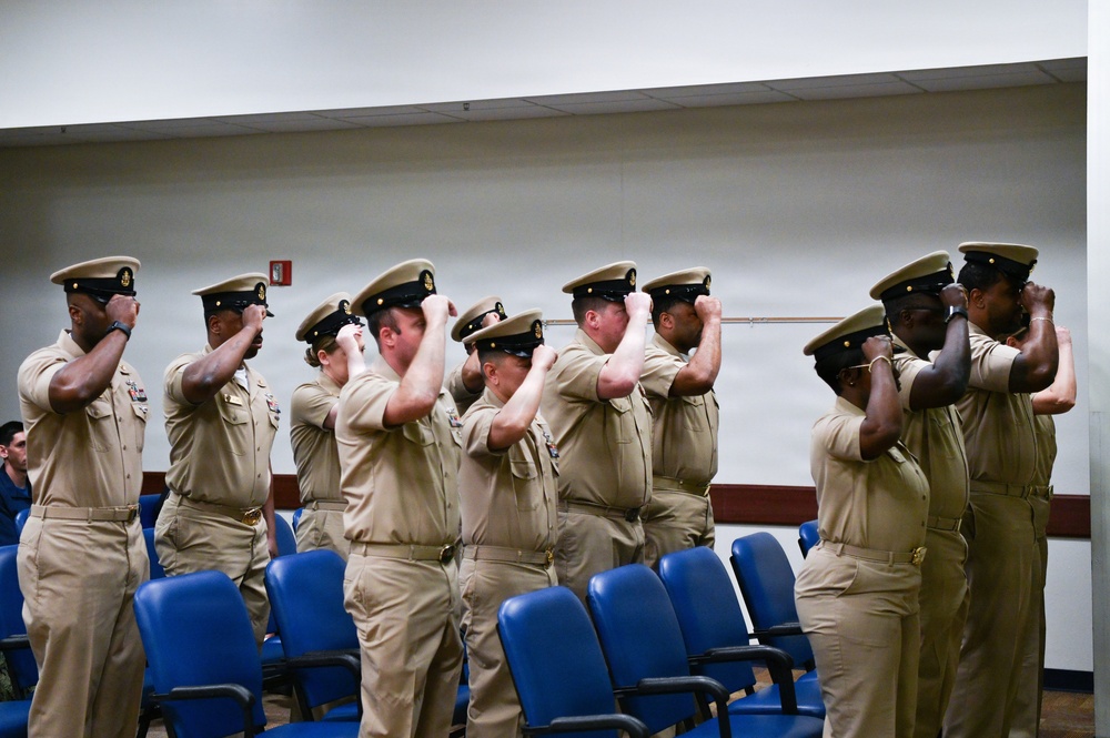NMRTC Pensacola held 133rd Chief Petty Officer Ceremony at Naval Hospital Pensacola
