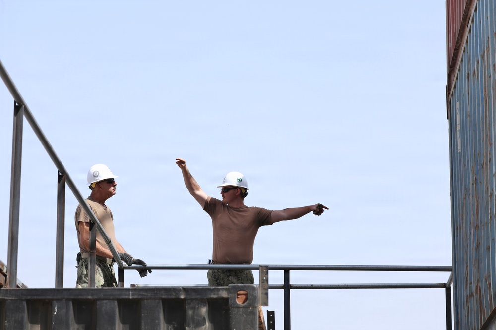 Seabees Enhance Training Infrastructure in Senegal Ahead of Obangame Express 2026