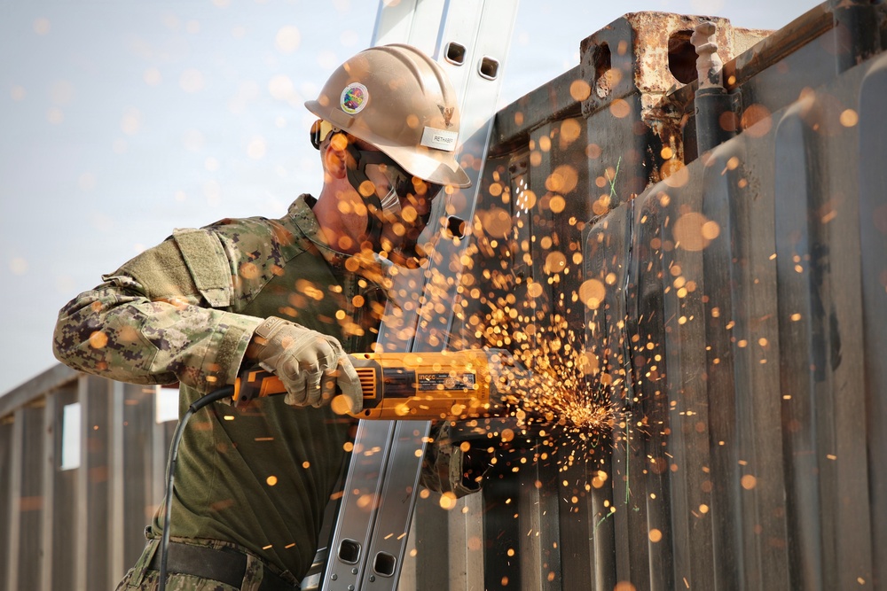 Seabees Enhance Training Infrastructure in Senegal Ahead of Obangame Express 2026