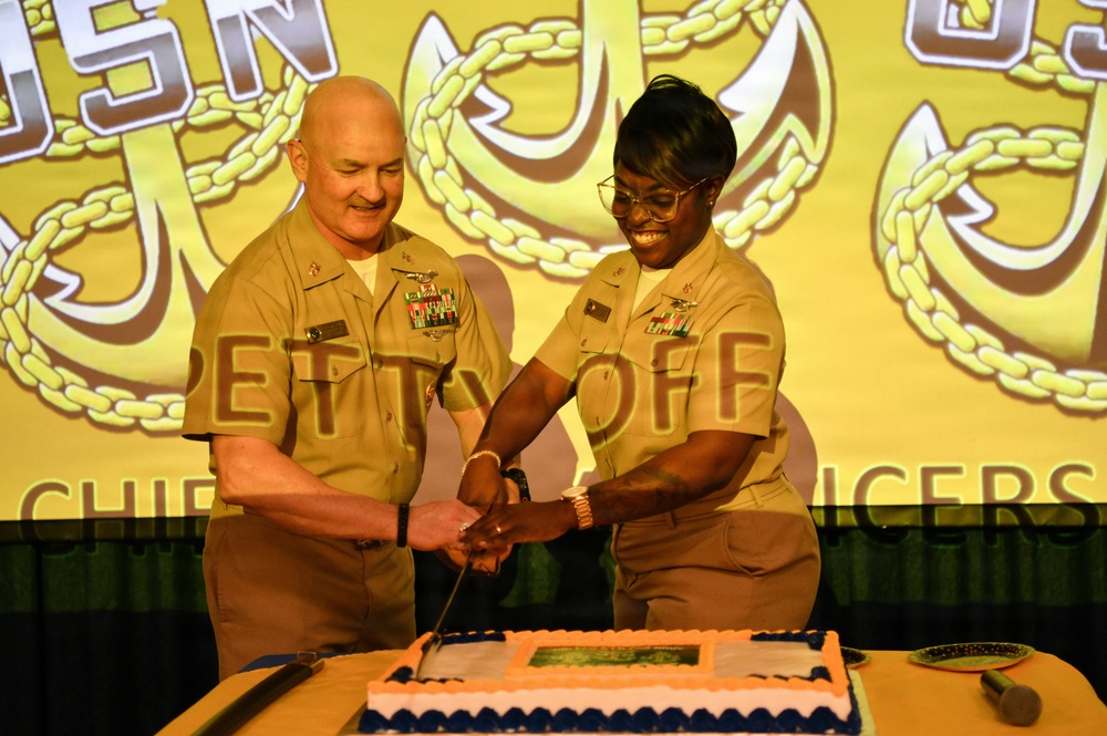 NMRTC Pensacola Held 133rd Chief Petty Officer Birthday Ceremony at Naval Hospital Pensacola