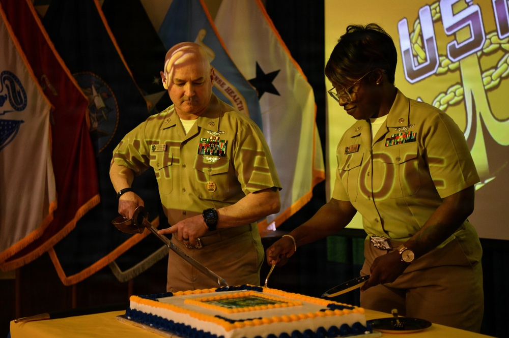 NMRTC Pensacola Held 133rd Chief Petty Officer Birthday Ceremony at Naval Hospital Pensacola