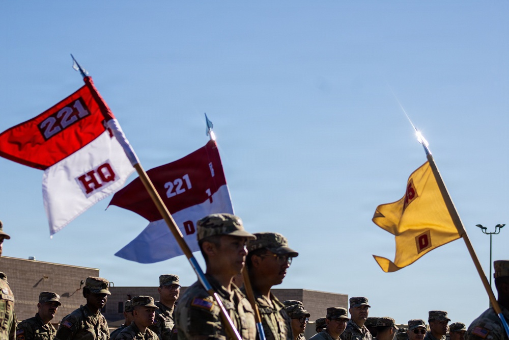 Nevada Army Guard 'turns blue' to symbolize mobile infantry transition